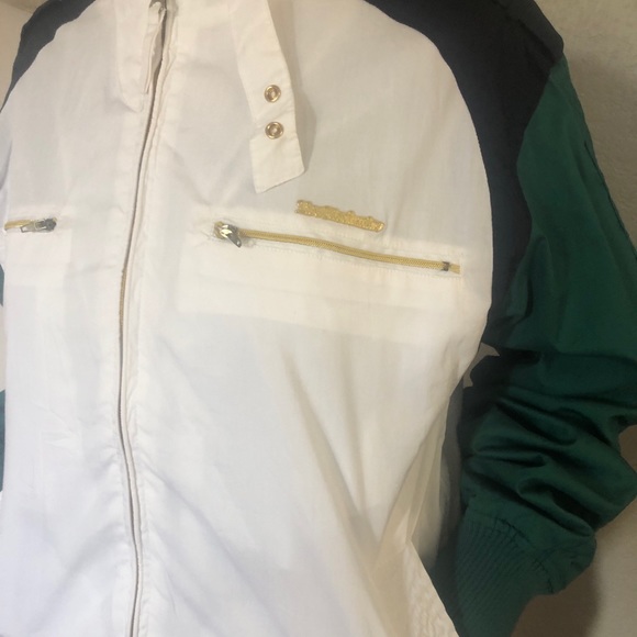 White live Mechanics Bomber Jacket - Picture 2 of 12